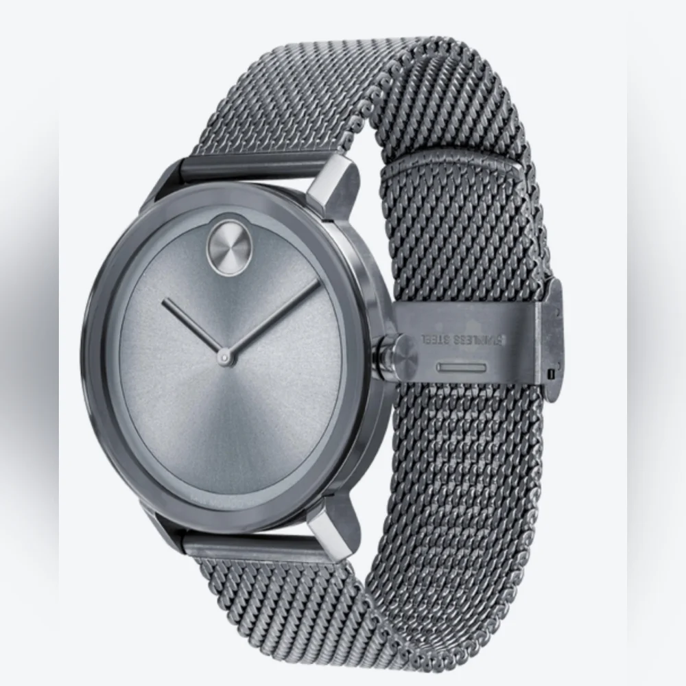 ***SOLD*** Movado Unisex Bold Evolution Quartz Grey Dial Watch - Picture 7 of 12